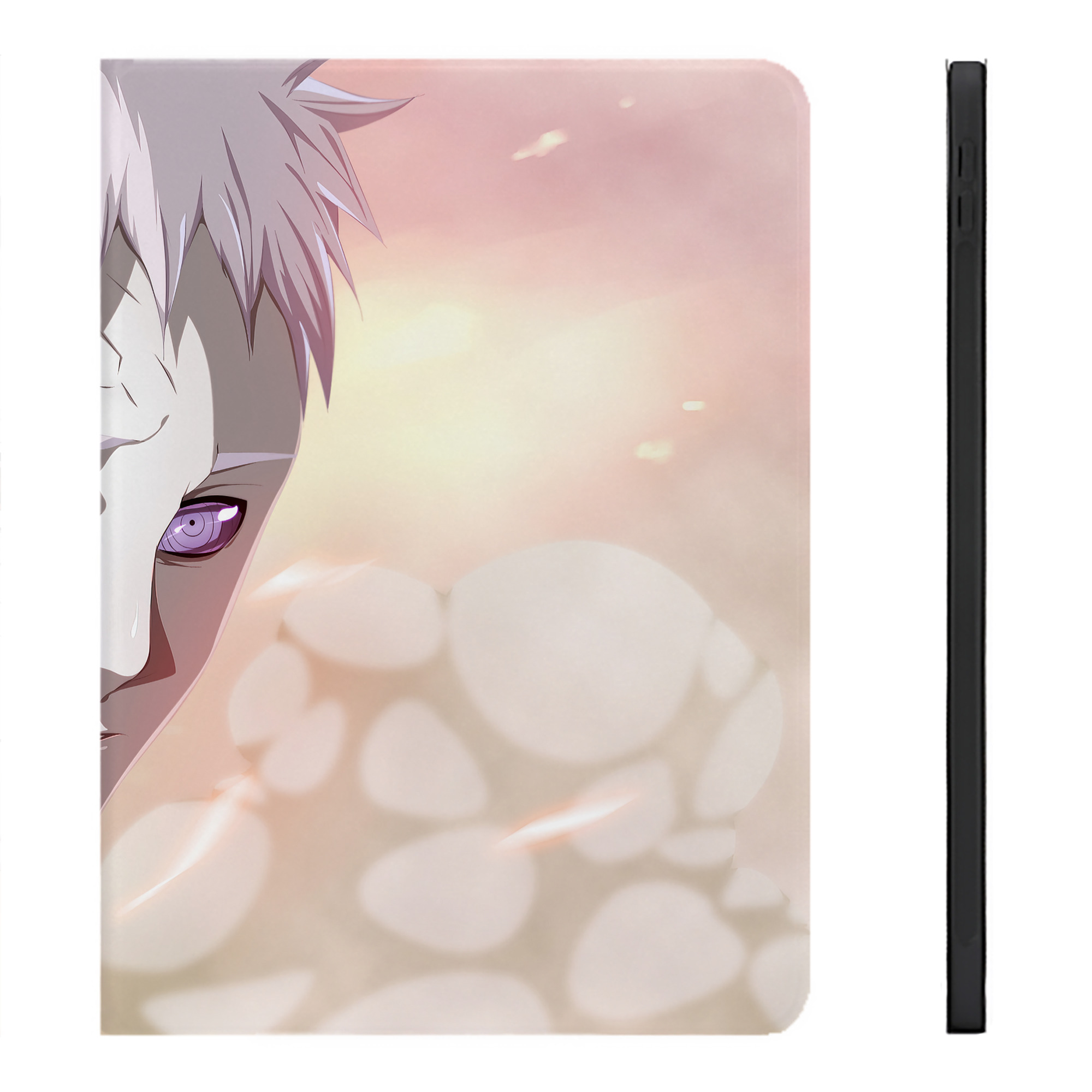 （画像用） NARUTO -ナルト- NARUTO -ナルト- 疾風伝 IPadケース ペンホルダー付き ブックスタイルデザイン